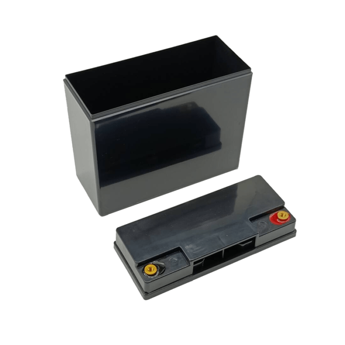 12V 17AH Empty box Black cover