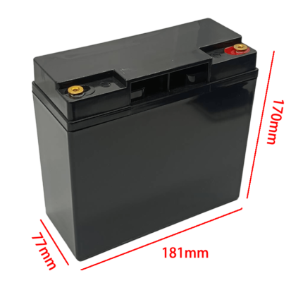 12V 17AH Empty box Black size