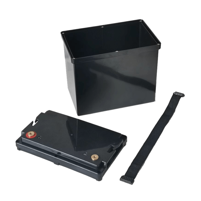 12V 55AH empty battery box all parts