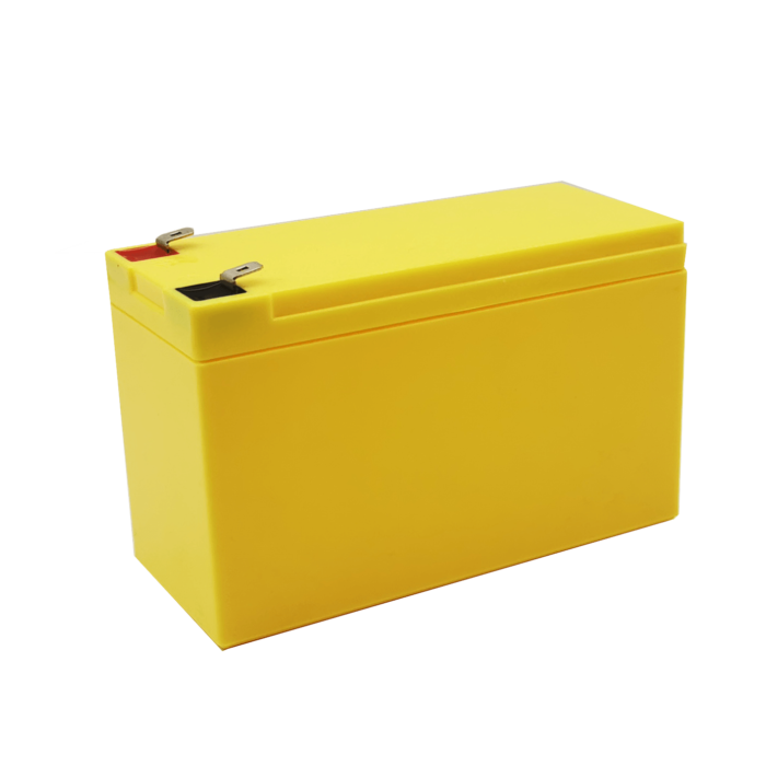 12V 7AH battery box yellow