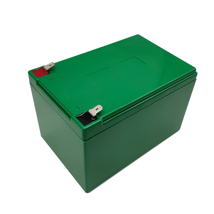 Empty 12V 12AH battery box Green