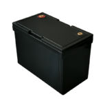 12V 90AH battery box with handle sideview