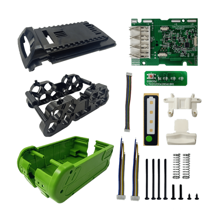 Greenworks 40V battery box all parts