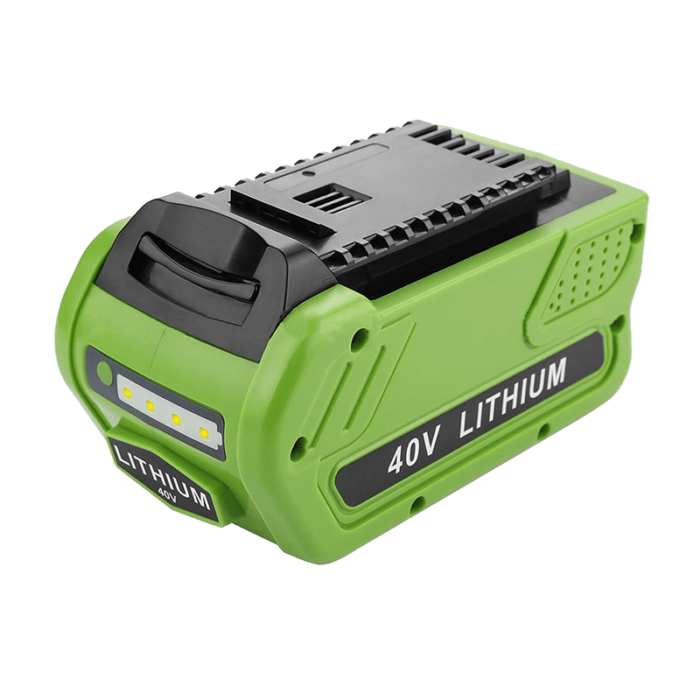 Greenworks 40V battery box G-MAX