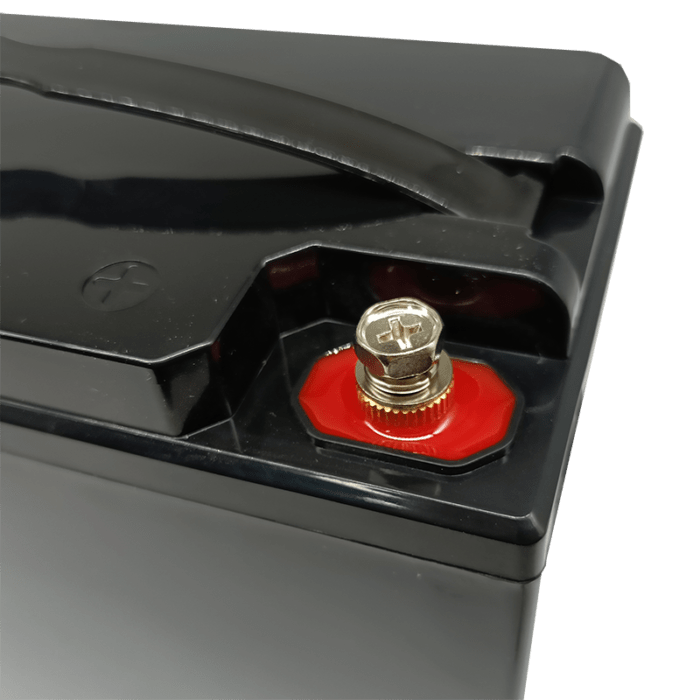 12V 30AH empty battery box M6 screw