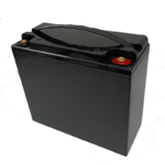 12V 30AH empty battery box black
