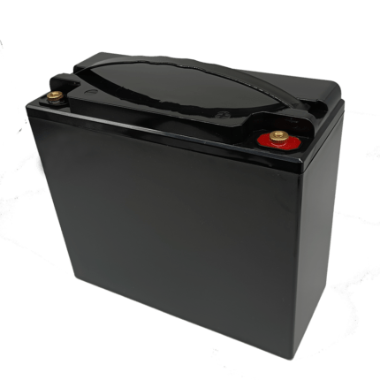 12V 30AH empty battery box black