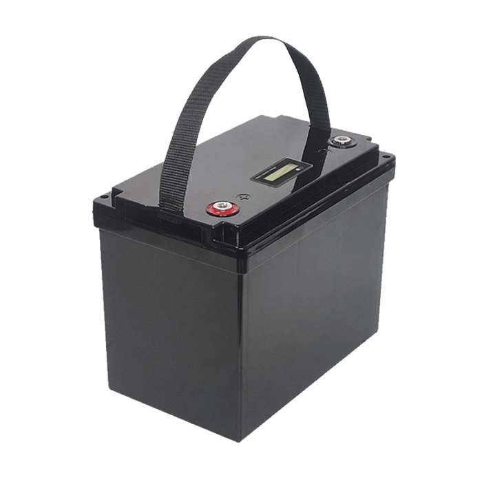 12V 70AH battery box with lcd