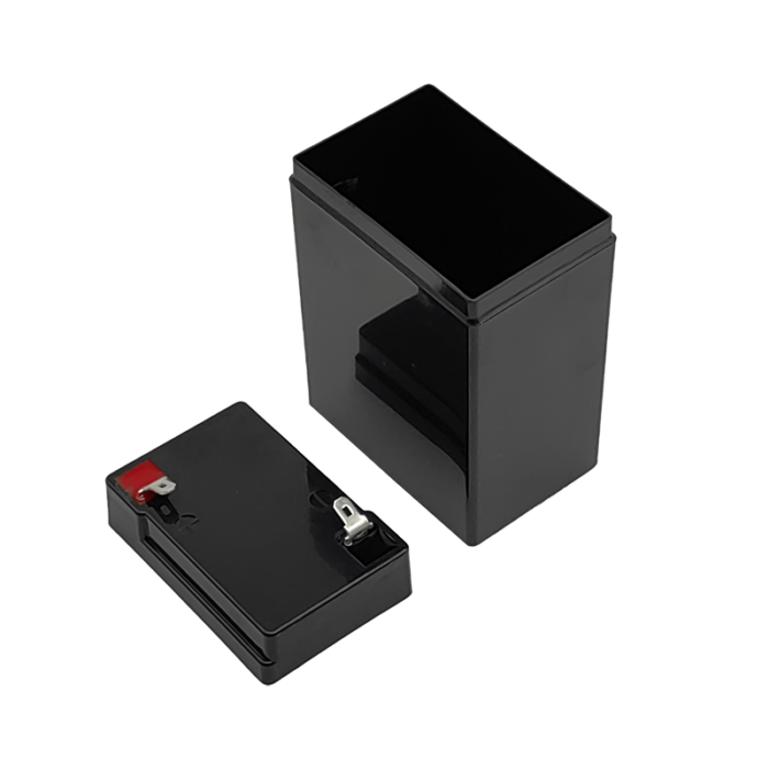 6V 4AH battery box empty black cover