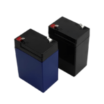 6V 4AH battery box empty blue black
