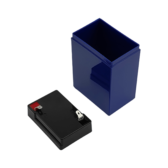 6V 4AH battery box empty blue cover