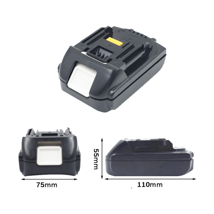 BL1815 Makita battery box 18650 5PCS size
