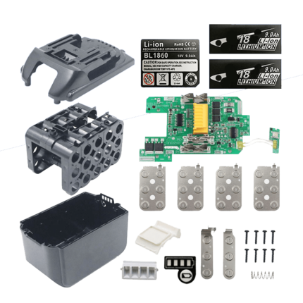 BL1890 Makita battery box 18650 15PCS