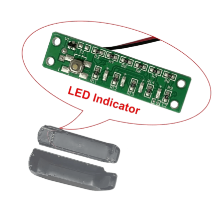 DP series Ebike Battery LED battery power indicator