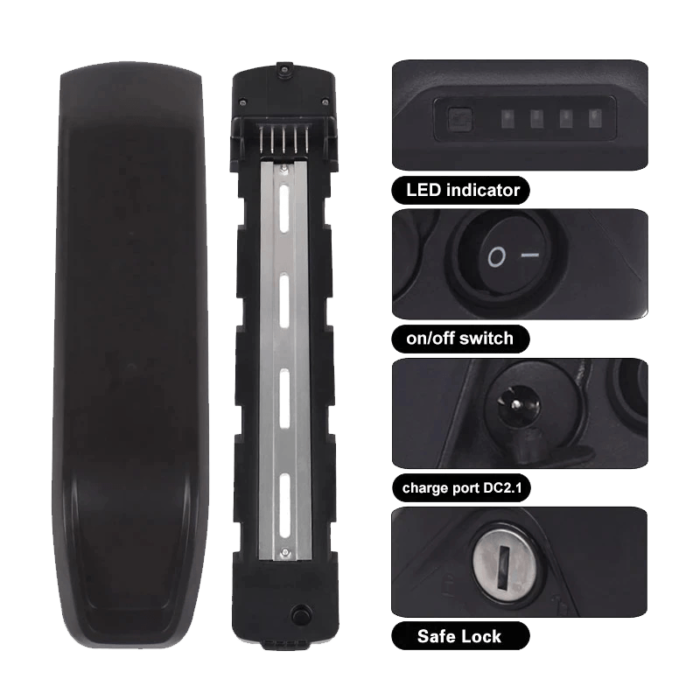 Ebike battery case DP7-21700 function