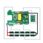 Makita BL1830 Battery BMS for 5S 18650 connection guide