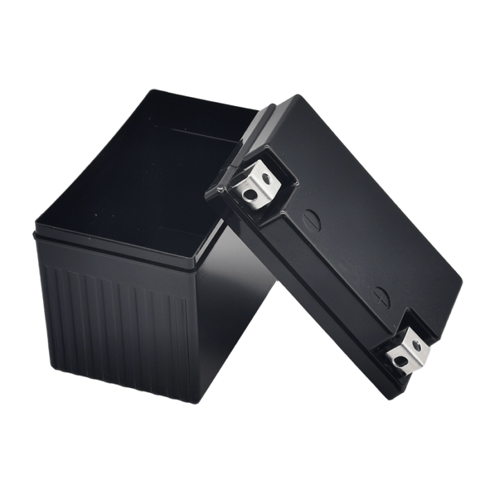 YT4 Battery Box black open
