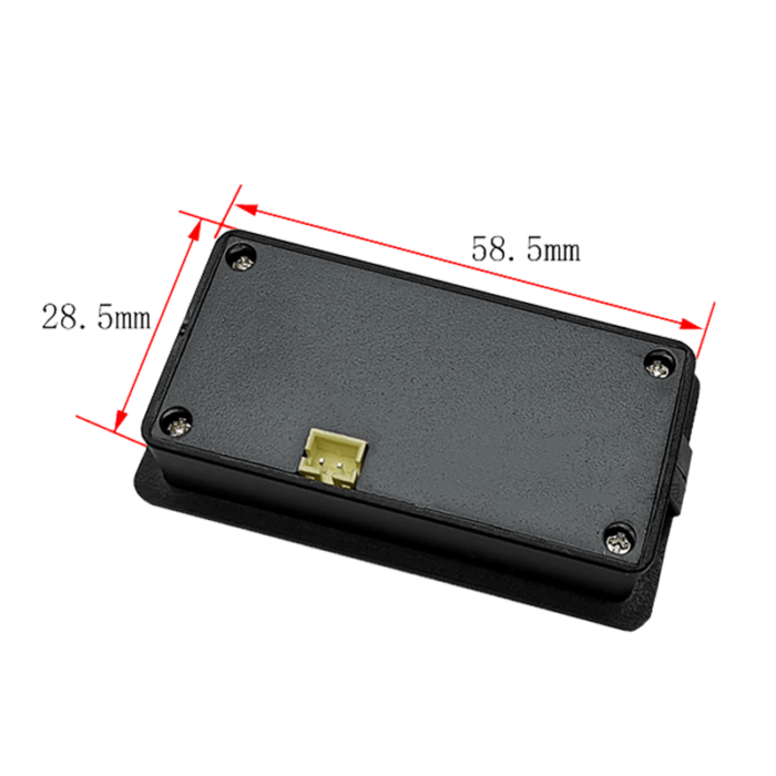 battery power indicator cut out size
