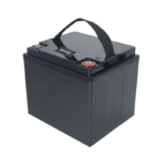 12V 38AH battery box with lcd sideview