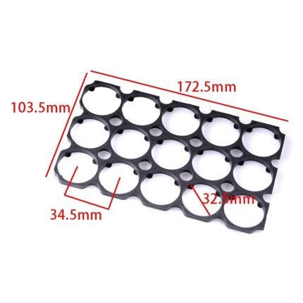 32650 battery holder 3x5 battery spacer size