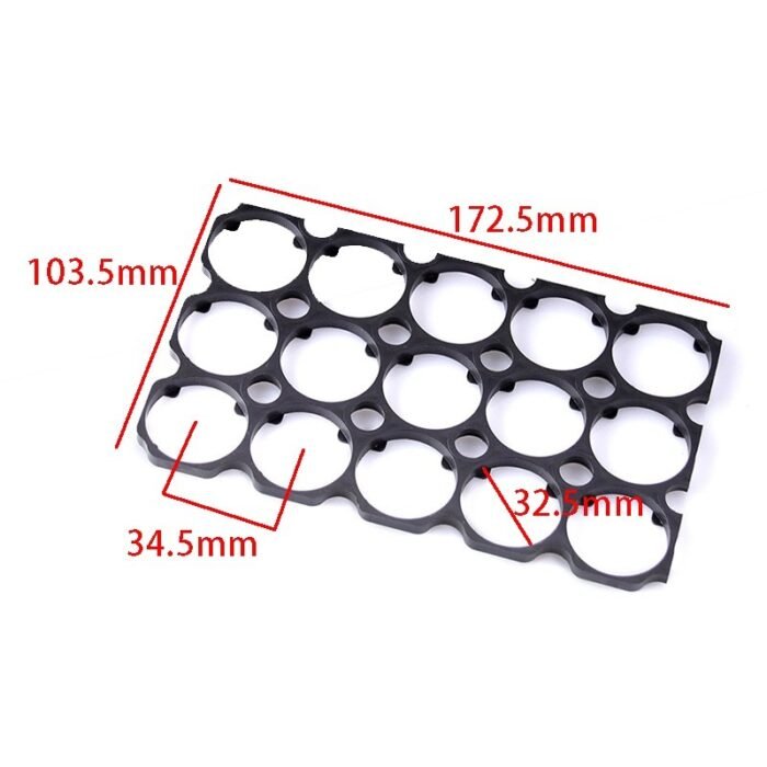 32650 battery holder 3x5 battery spacer size