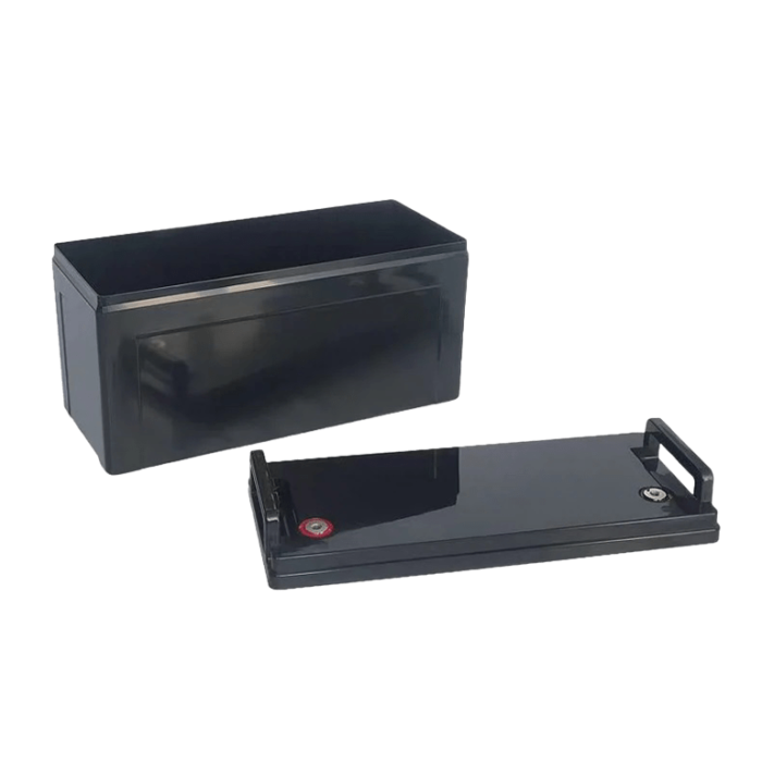 12V 120AH empty battery box open