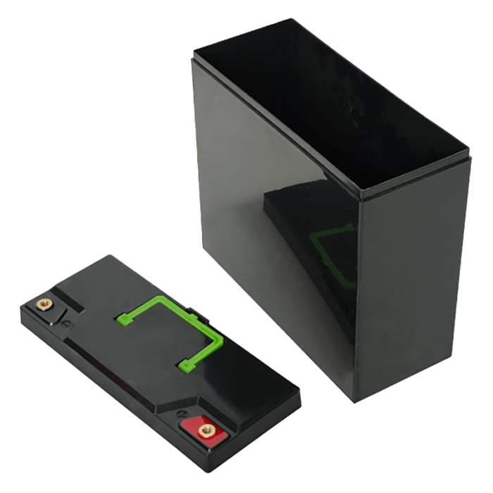 12V 20AH battery box empty with handle cover