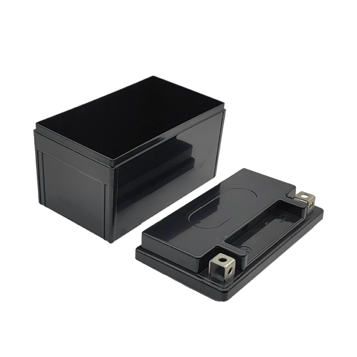 YT7 Battery box for motorcycle starter battery inside