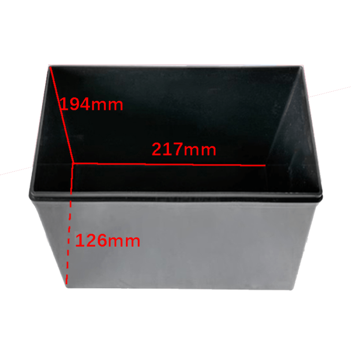12V 55AH battery box B type inner size