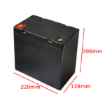 12V 55AH battery box B type size