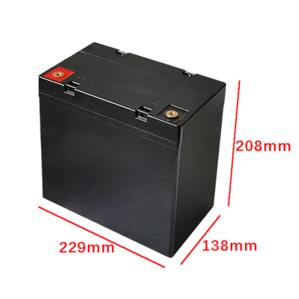 12V 55AH battery box B type size