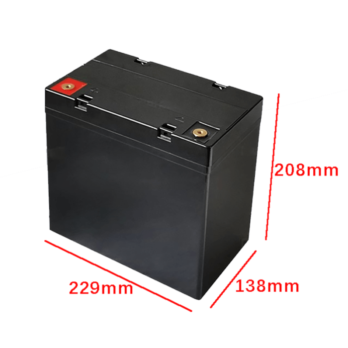 12V 55AH battery box B type size