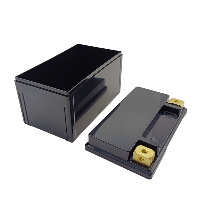 YTX7 empty battery box for motorcycle battery starter open