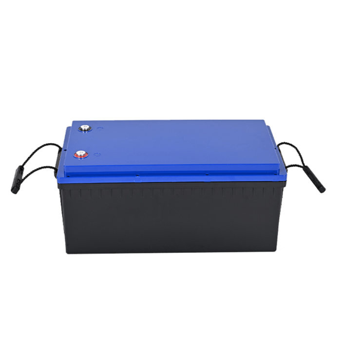 12V 250AH battery box screw fixing type cover blue