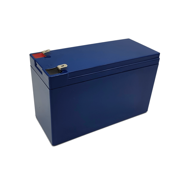 12V 7AH battery box blue