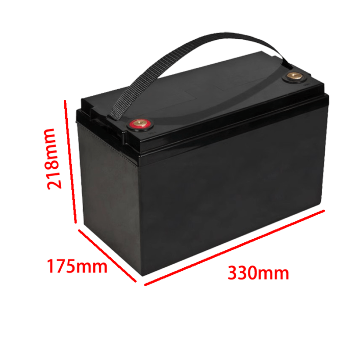 12V 100Ah basic type Battery Case size