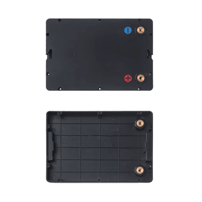 12V 90AH C type screw fixing battery box with handle cover