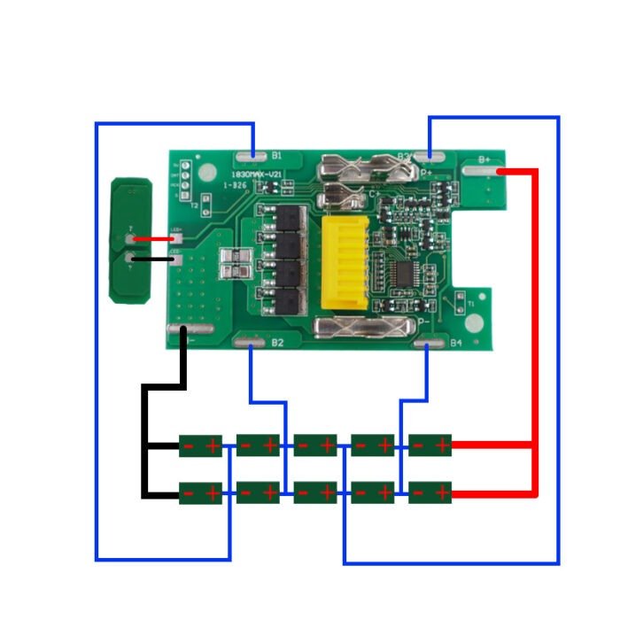 5S 21700 BMS Connection guide