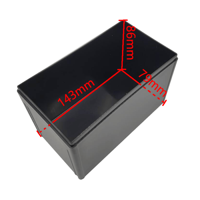 YT9X empty battery box inner sizes