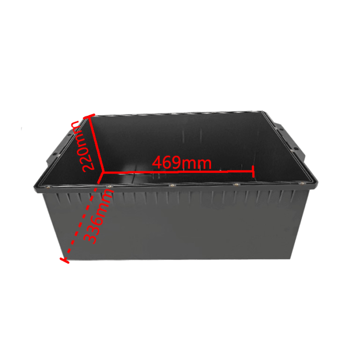 12V 300AH empty battery box inner size