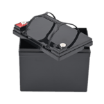 12v 33ah empty battery box black cover