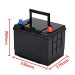 55D23 empty box for automobile starter size